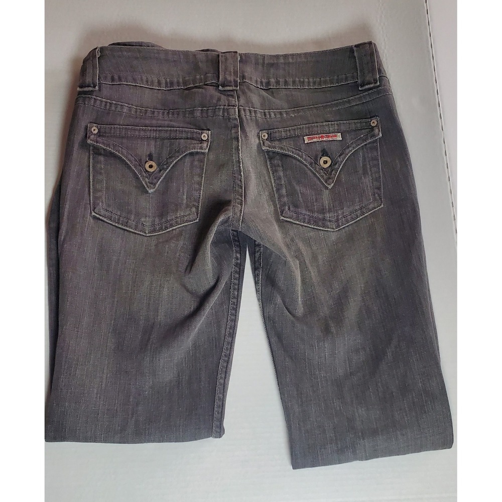 Hudson Fine Tailored Jeans Gray Wash Women's Size 29 Low Rise Denim - Picture 3 of 15